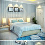 blue room