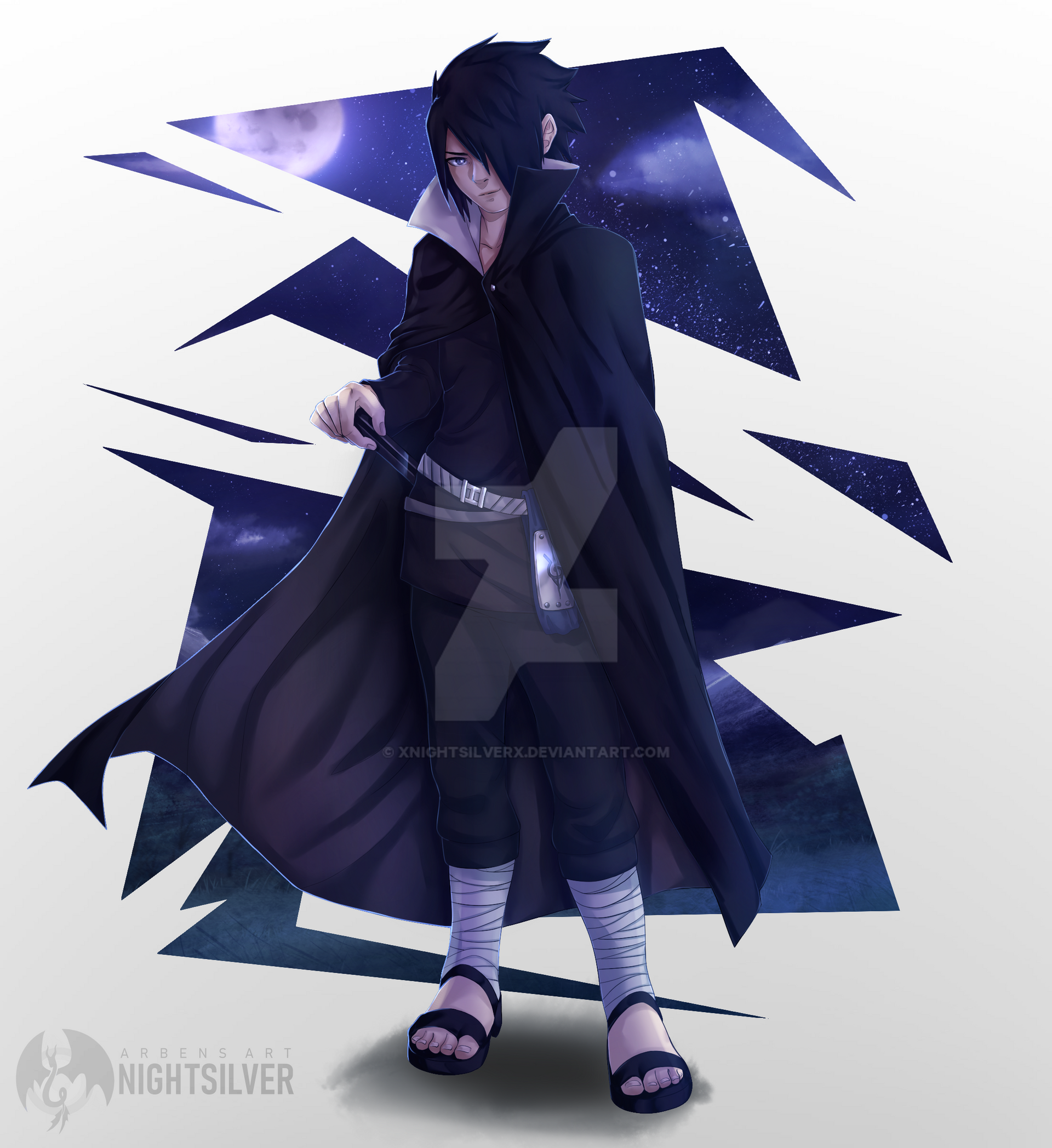 Uchiha Sasuke by Dattexx on DeviantArt