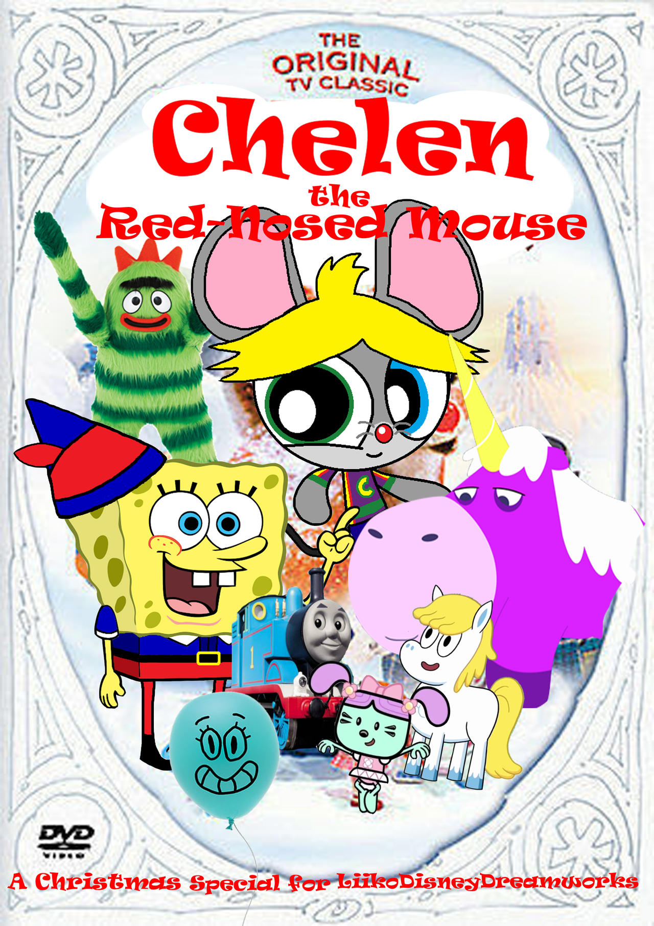 Finding Chlen Chelen the Red-Nosed Mouse Poster by liikotuari on DeviantArt