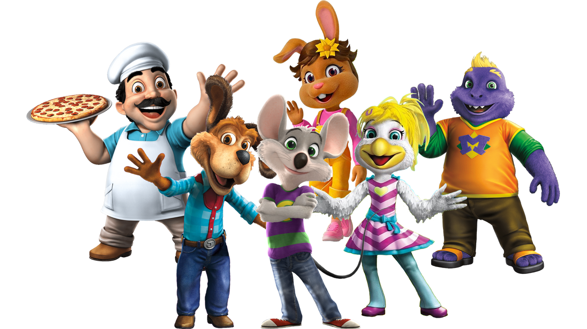 Chuck E. Cheese Side Characters by liikotuari on DeviantArt