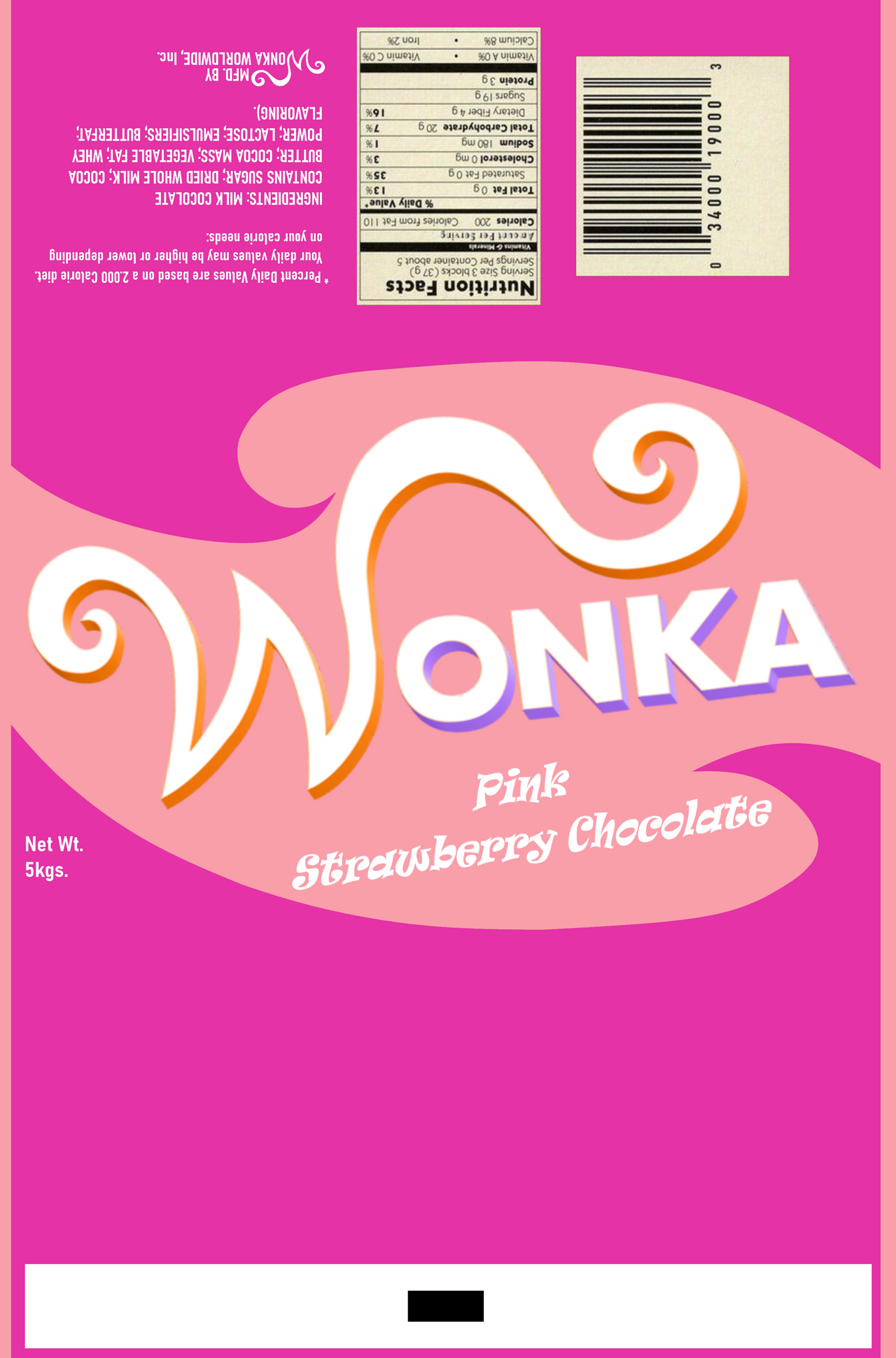 Wonka Bar Wrapper 6 by liikotuari on DeviantArt