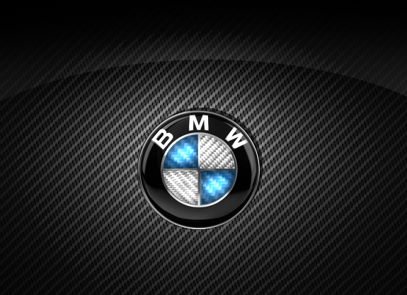 Carbon Fiber Bmw Logo 1