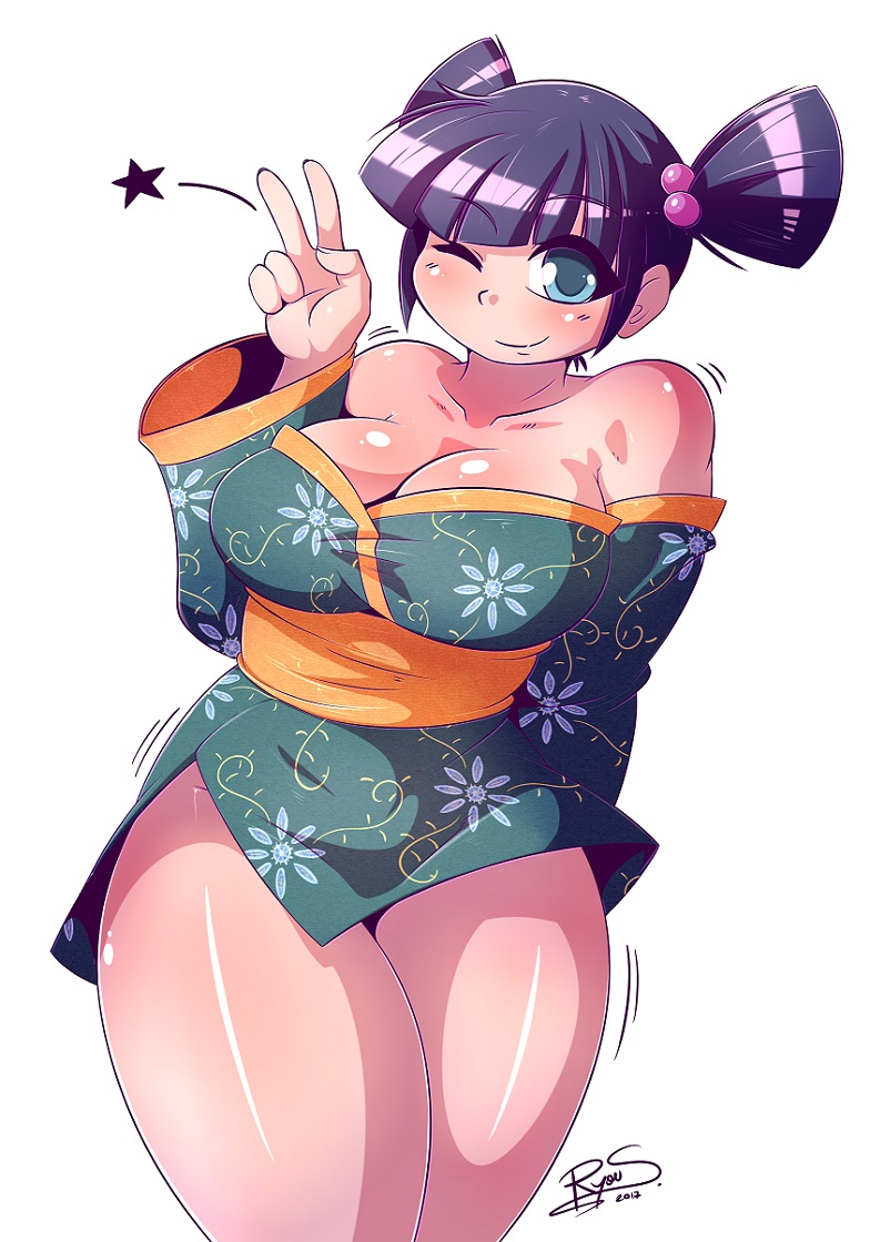 Random Kimono girl