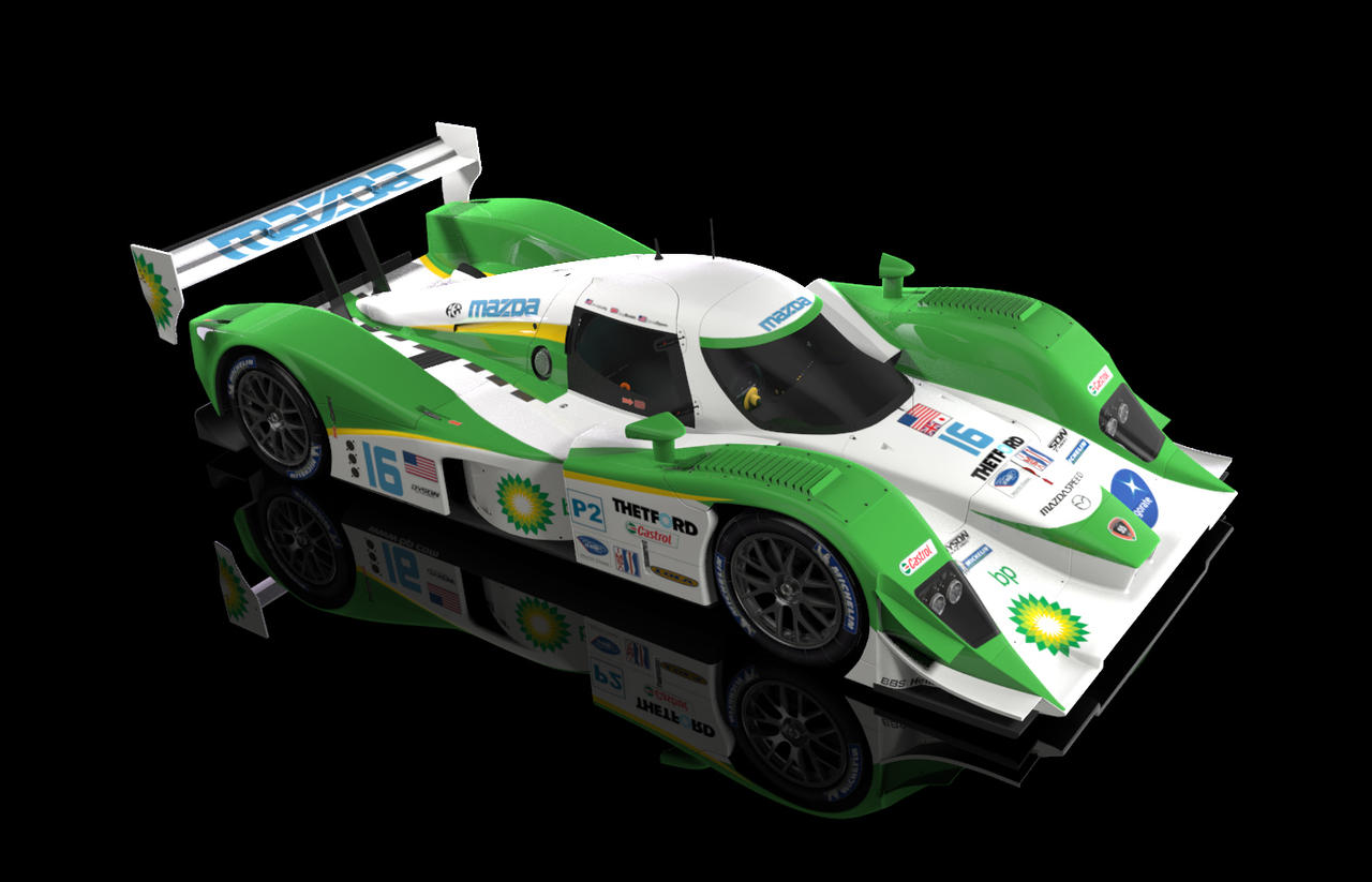 Mazda Lola B09-86 Dyson Racing 2009 #16 by LeMans3D on DeviantArt