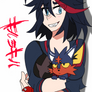 Ryuko and litten