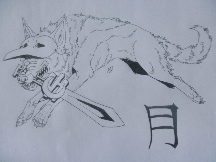 wolf warrior of the moon