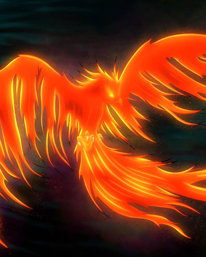 Burning Phoenix by YoshDraws on DeviantArt