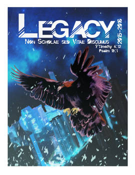 Legacy Co-Op Space Yearbook cover 2016