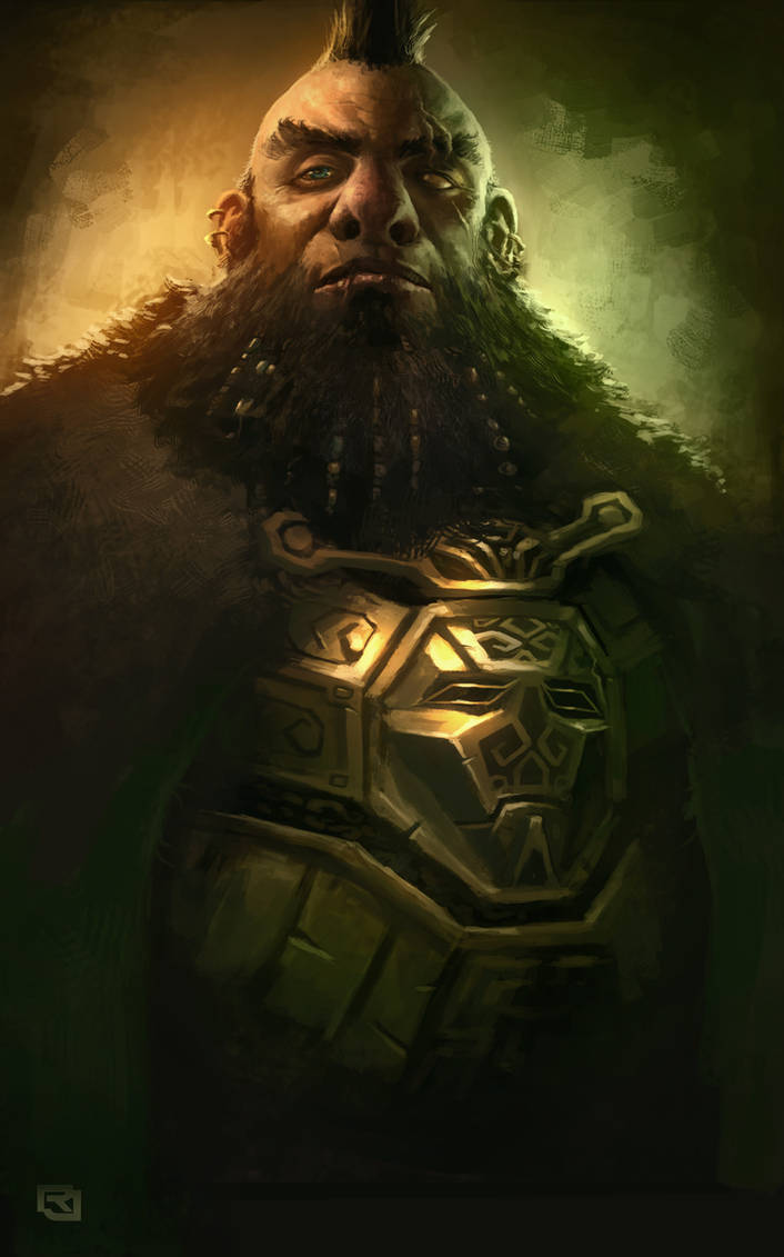 Dwarven Warrior by Rob-Joseph on DeviantArt