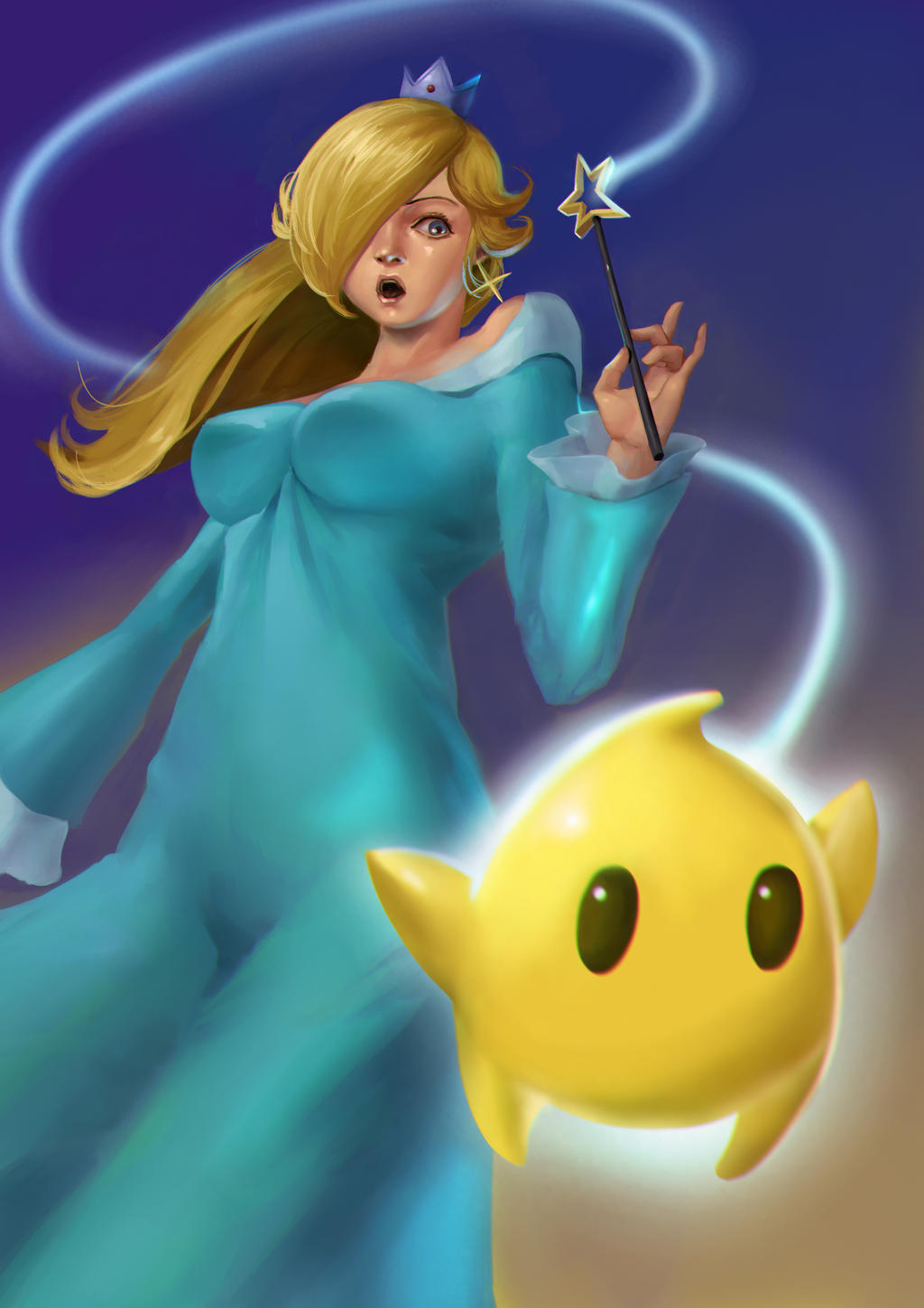 Rosalina And Luma By Phamoz On DeviantArt rosalina-and-luma-by-phamoz-on-deviantart