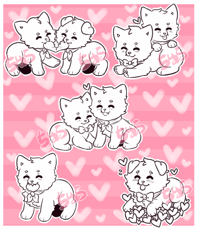 YCH Valentine Sushidogs (CLOSED)