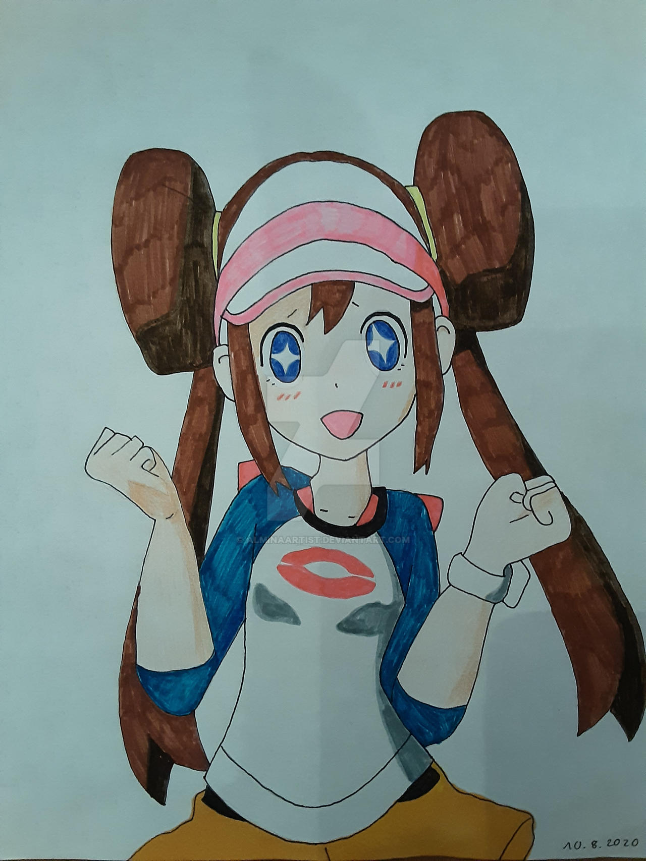 Pokemon Rosa by AlminaArtist on DeviantArt