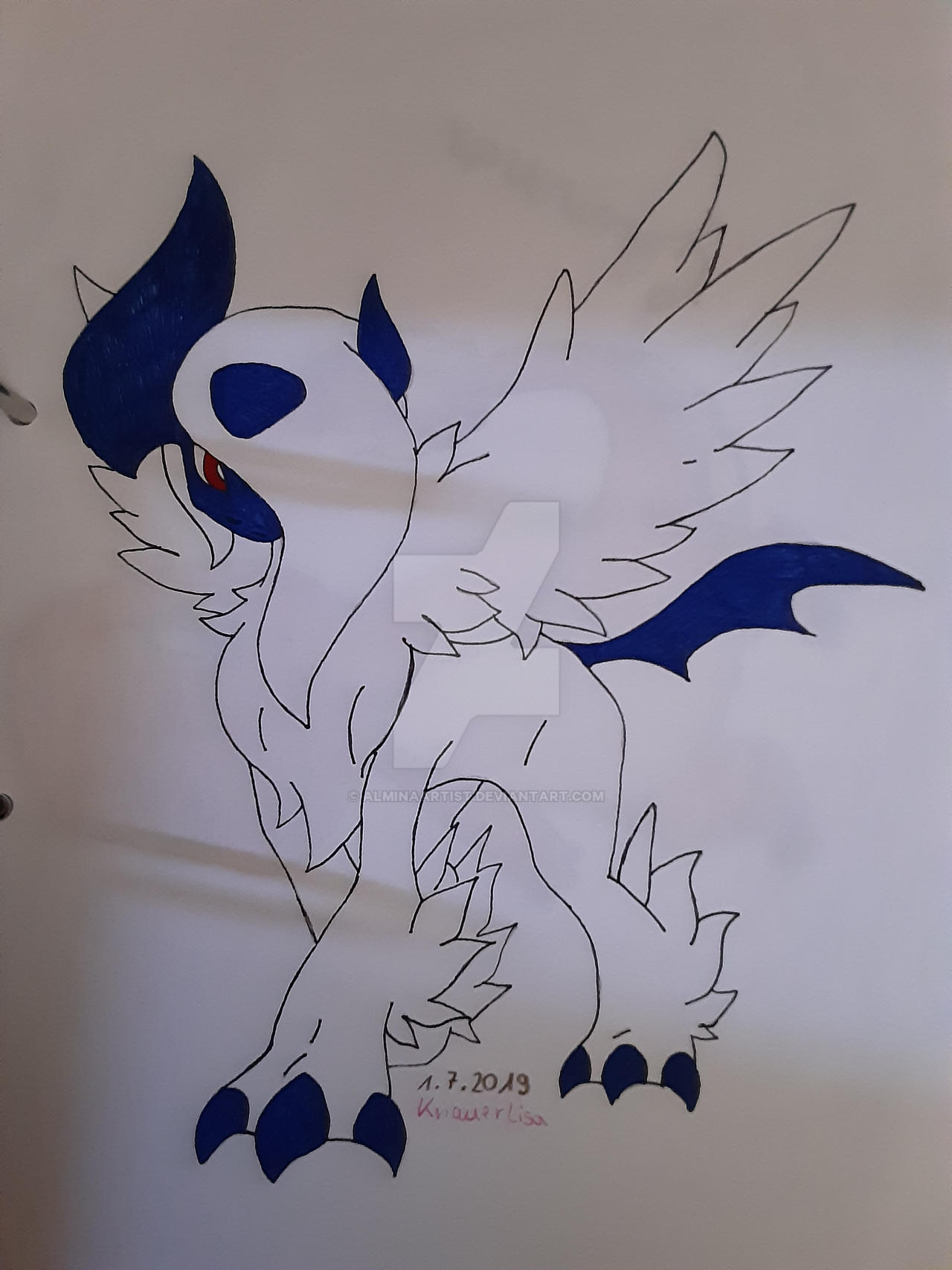 Mega Absol by AlminaArtist on DeviantArt