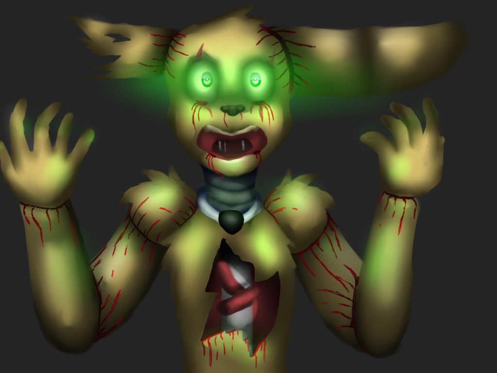 Trapped (remake) (Five Nights at Freddy's 3) by ArtyJoyful on