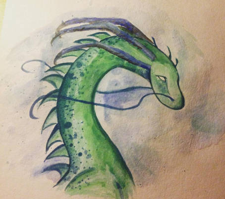 :Watercolor Dragon: