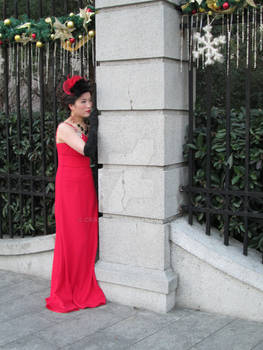 Lady on the  Bund