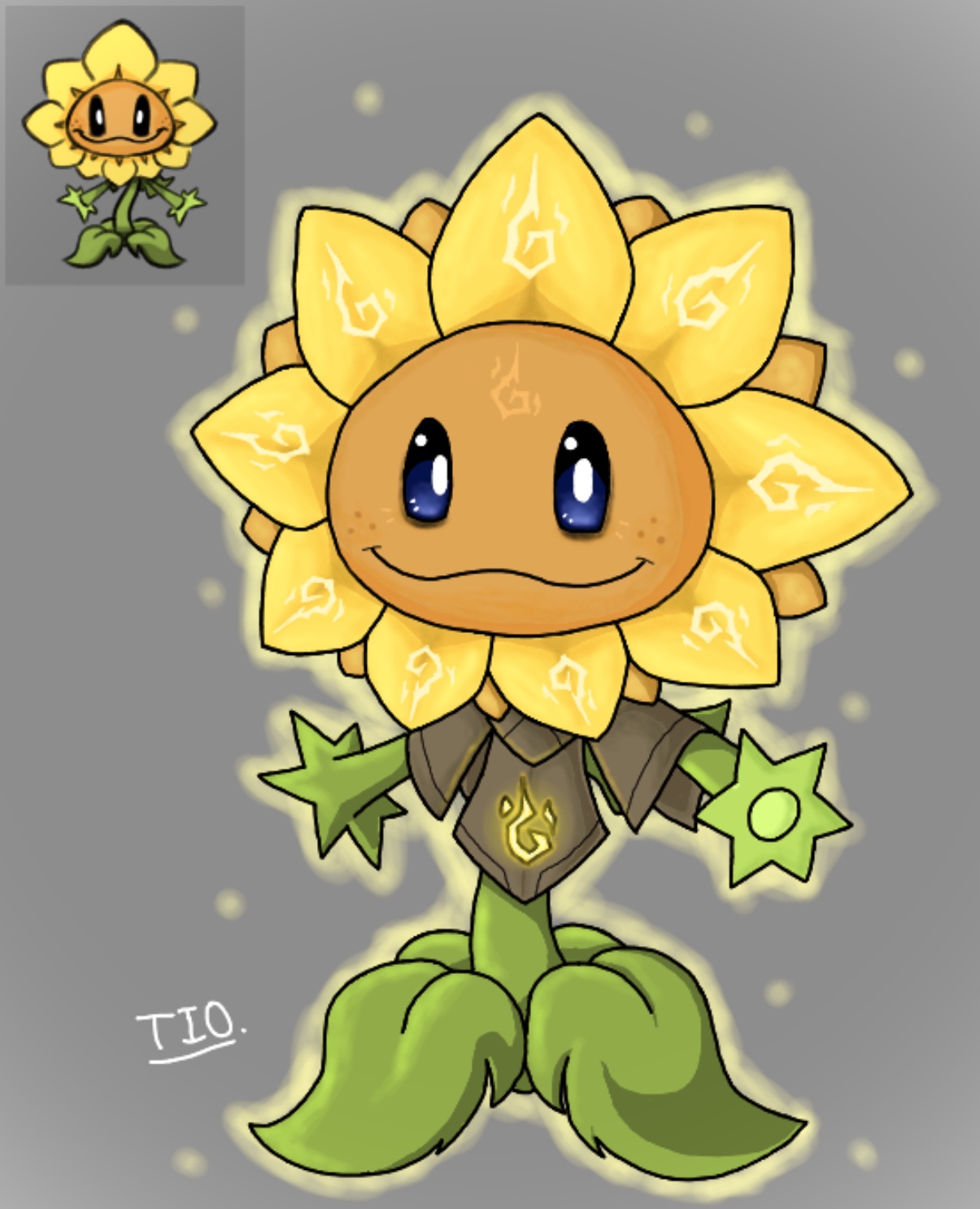 Sunflower - Plants vs. Zombies: Garden Warfare II by Hywj on DeviantArt