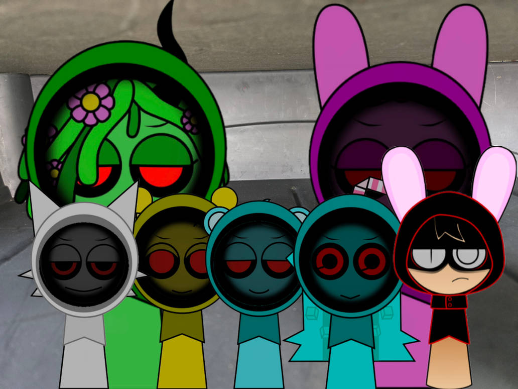 Meet the EXE'S and the entity looks like trevi! by BunnyPinki on DeviantArt