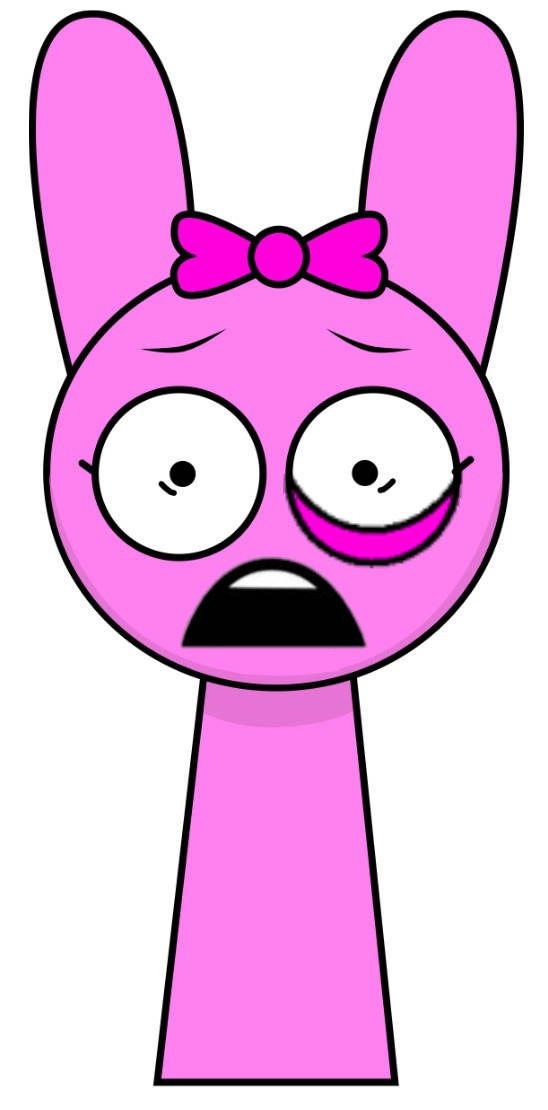 Pinki Half Frightened and screaming by BunnyPinki on DeviantArt