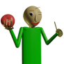 Baldi with apple