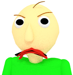 Baldi is truly bald by baldi777 on DeviantArt