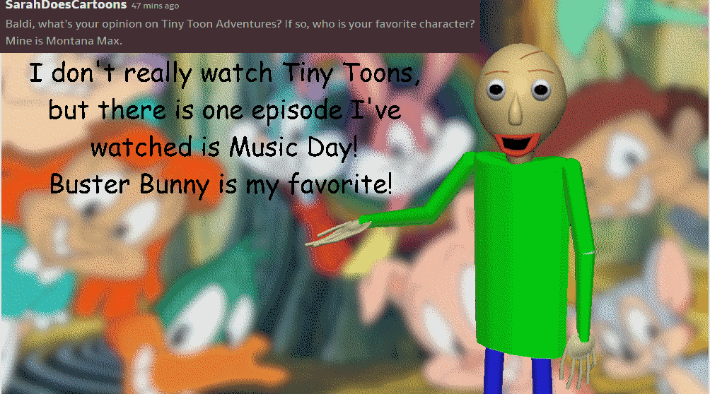 Baldi is truly bald by baldi777 on DeviantArt