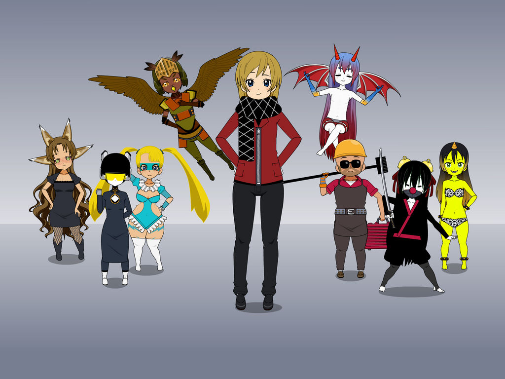 Jason's Team by HungryScorpion on DeviantArt