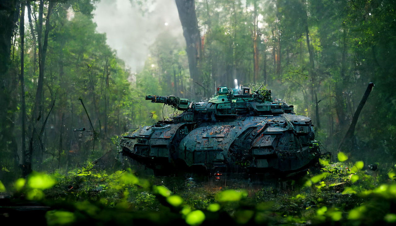 Forest Tank by AICharactersArt on DeviantArt