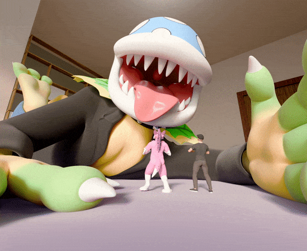 Tasing Animation Bed Plant Teasing~! (Animation) by Dock-Yo on DeviantArt