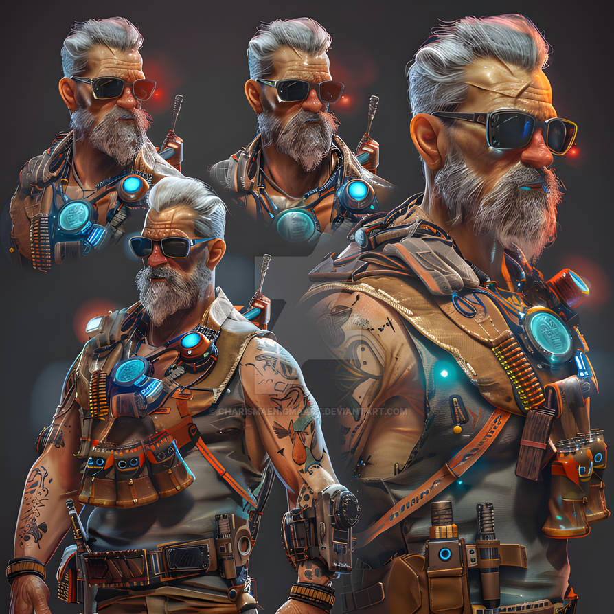 Distopia Characters Seasoned Dystopian Man Character Concept by CharismaenigmaArt on DeviantArt