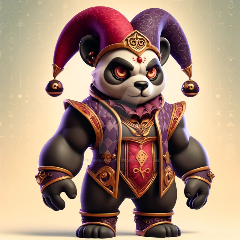 Zephyr, the Panda Mage by CharismaenigmaArt on DeviantArt