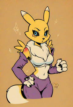 Adoptable Vintage Renamon