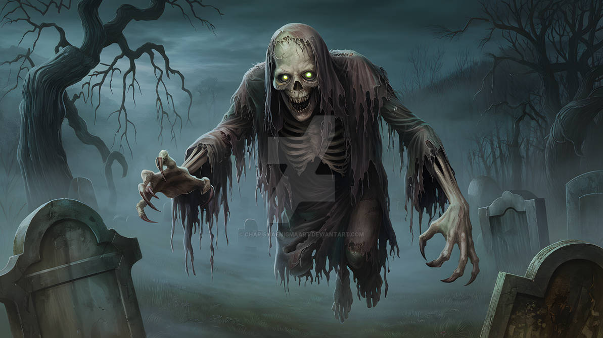 Ghou Ghoul of the Graveyard by CharismaenigmaArt on DeviantArt
