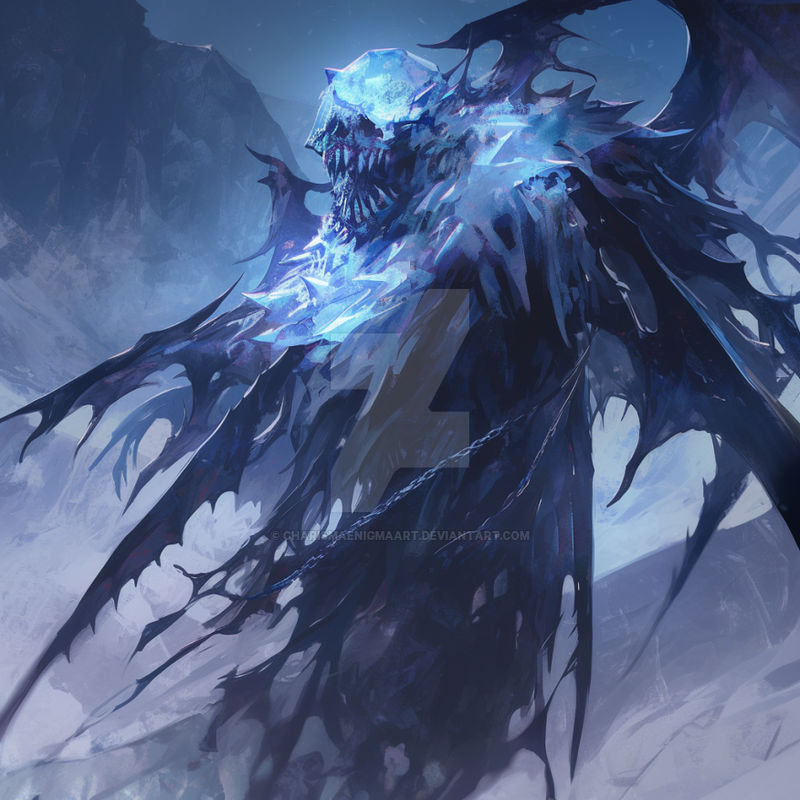 Wraith Winter Glacivor, the Wraith of Endless Winter by CharismaenigmaArt on DeviantArt