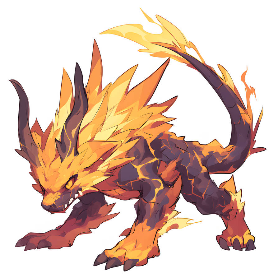 Pyrofos Pyrofang by CharismaenigmaArt on DeviantArt