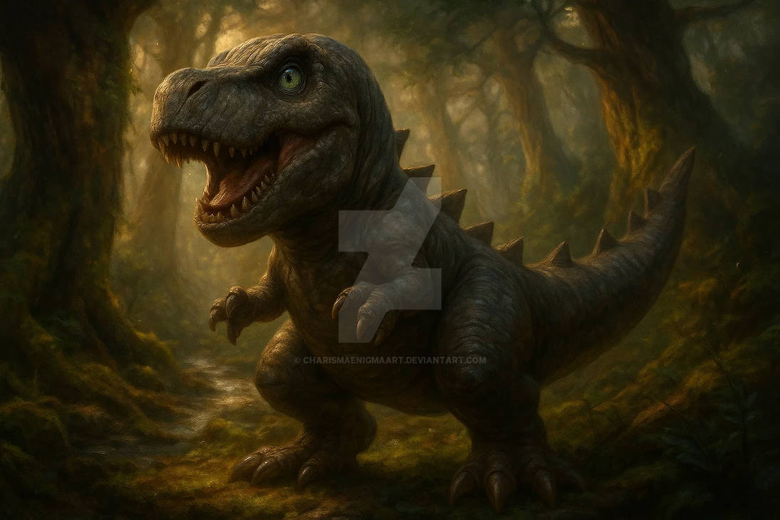 Chibi Rex by CharismaenigmaArt on DeviantArt