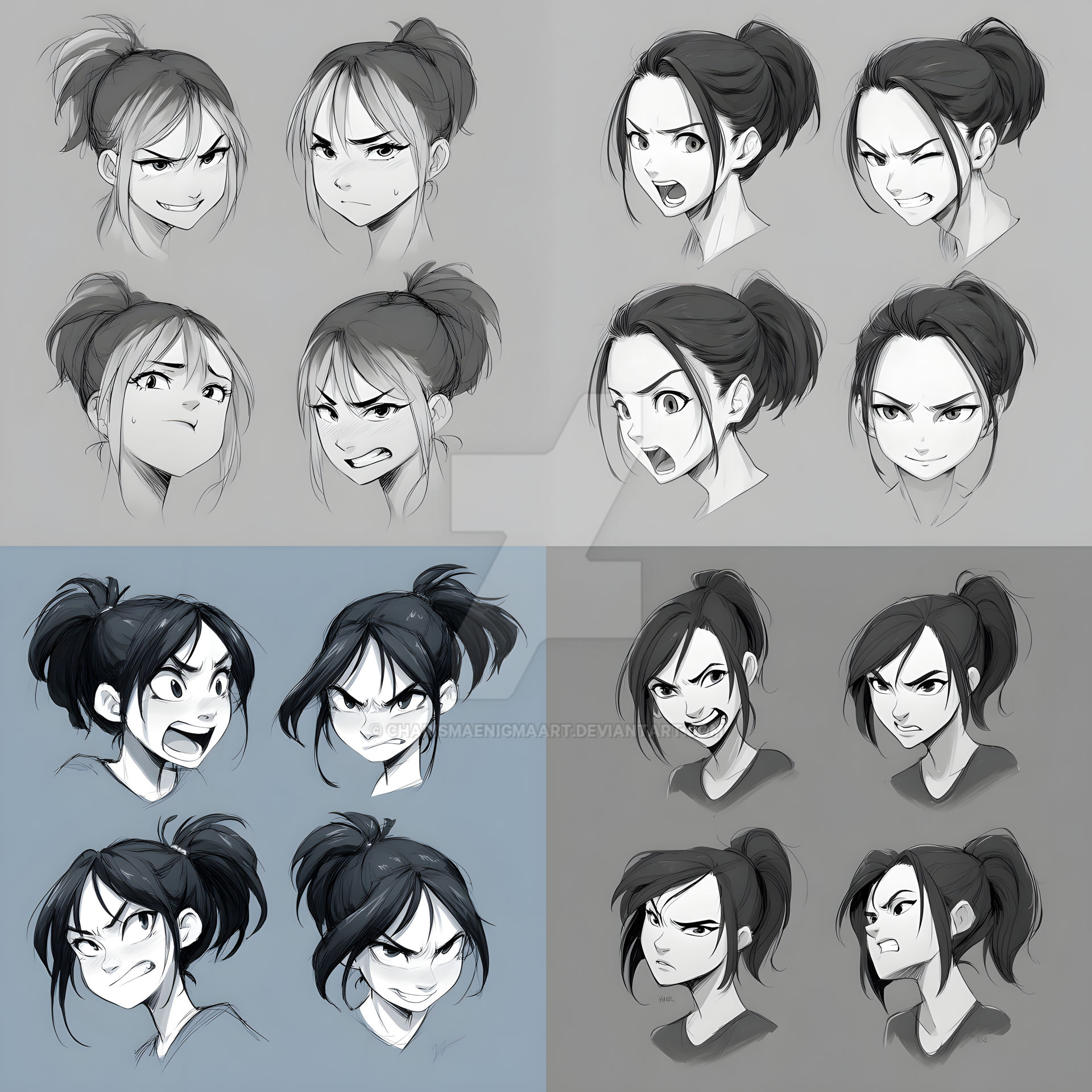Character Build Reference Character Reference Sheet Bundle by CharismaenigmaArt on DeviantArt
