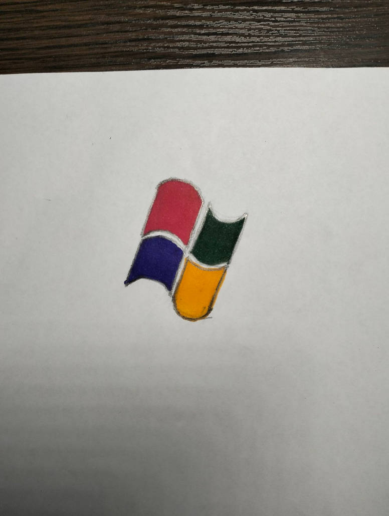 How To Draw Windows Logo