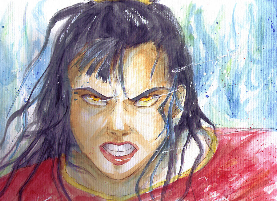 Azula Arguing A for Angry Azula by lady-leliel on DeviantArt