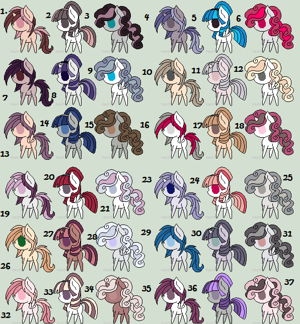 1 Point Pony Adopts :CLOSED: