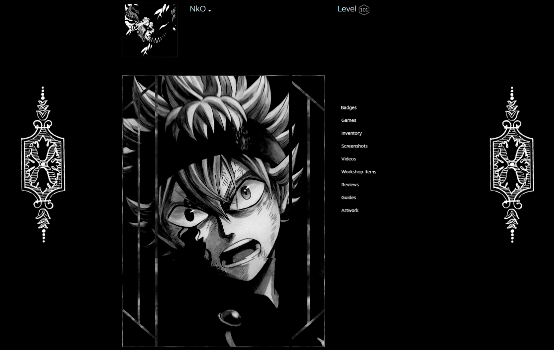 Asta Sprite Animation Asta - Black Clover || Animated Steam Artwork by NIck213212 on DeviantArt