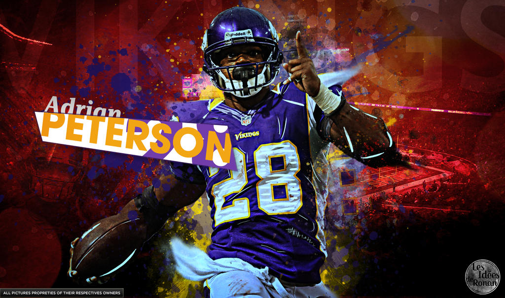 Adrian Peterson Wall