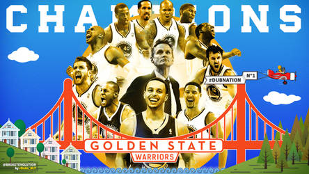 Golden State Warriors NBA Champions 2015 Wallpaper