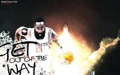James Harden Wallpaper : Get out of the Way