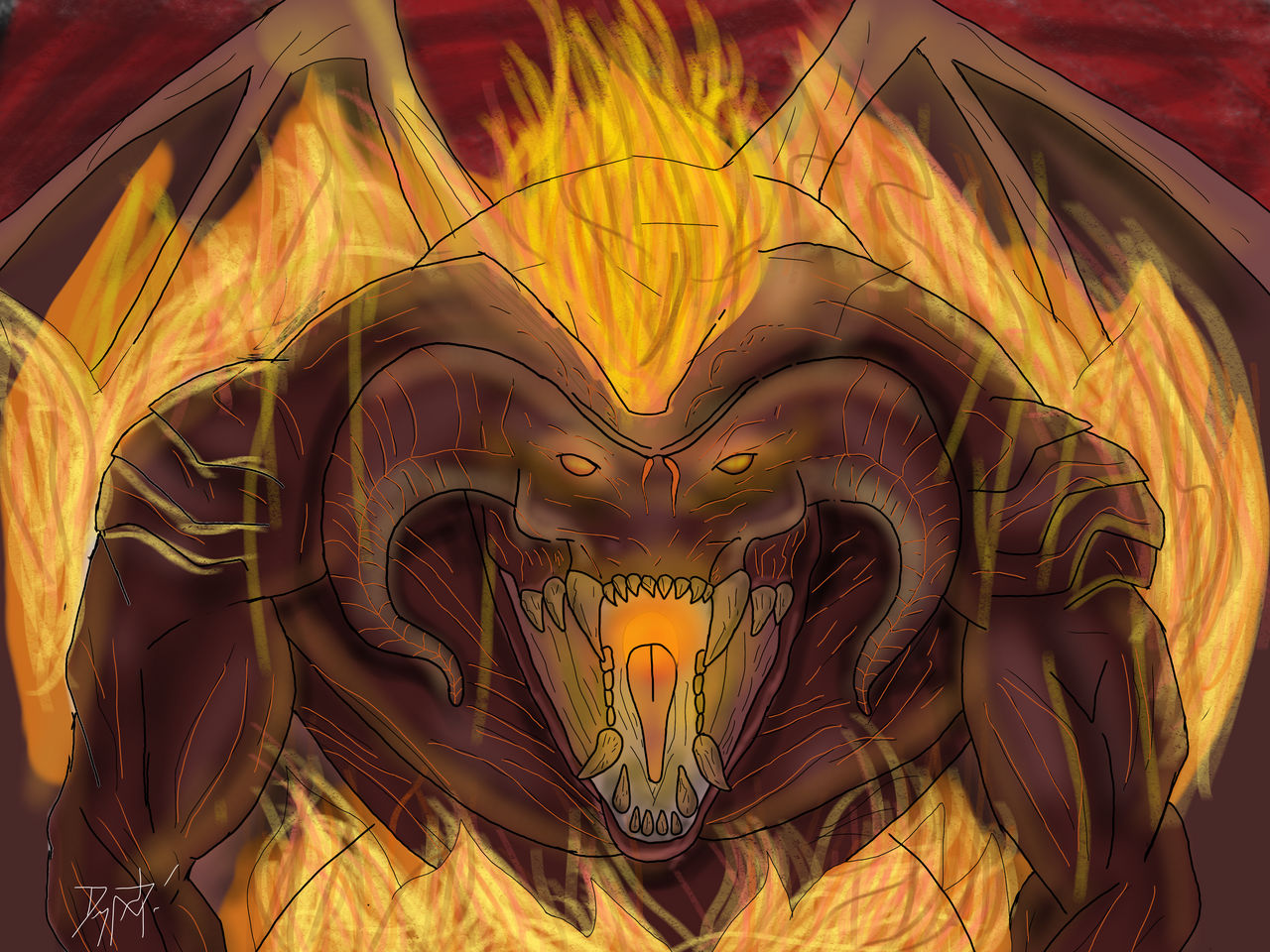 Balrog Text Balrog by DiegoPavon on DeviantArt