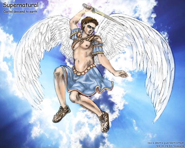 SPN 'Castiel descend to earth'