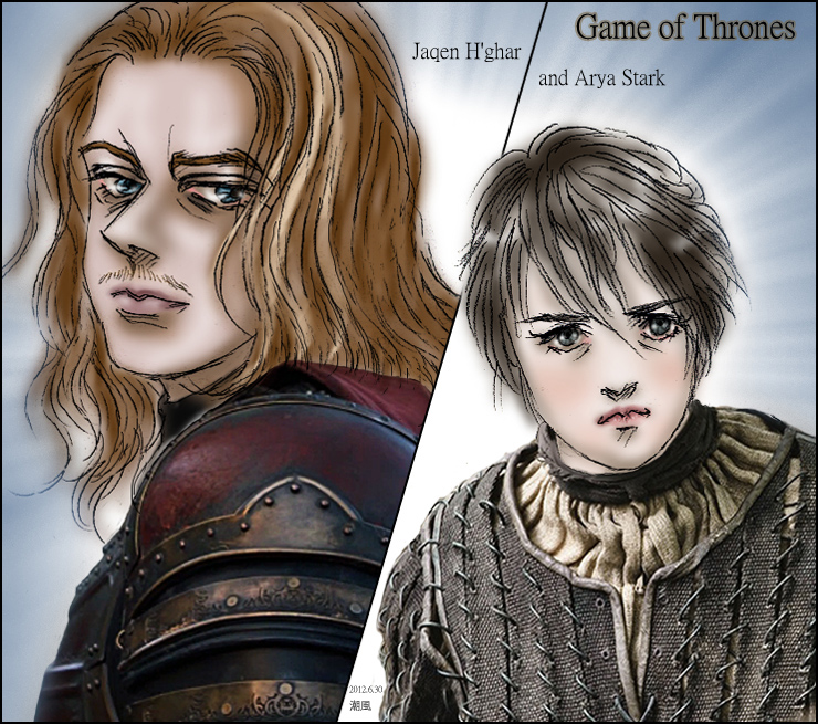Got Jaqen H Ghar And Arya Stark By Noji1203 On Deviantart