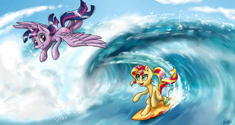 Surfing mares