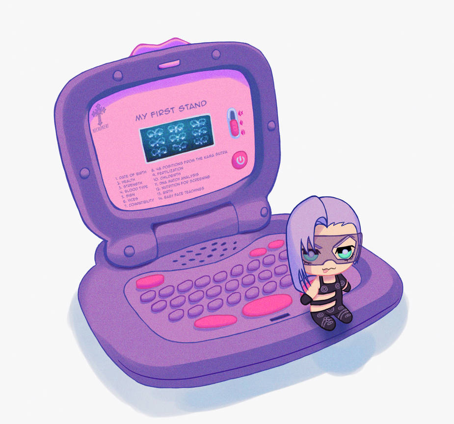 BabyFace: My first Stand laptop by NecroNeri on DeviantArt