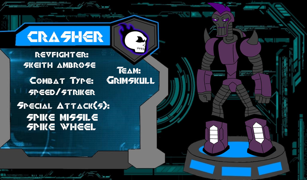 Crasher Rvm Revbots: Crasher Stats by Tim-Solomon on DeviantArt